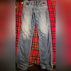 American Eagle Outfitters Men's Ameriflex 360 Light Blue Slim Jeans Size 29x30